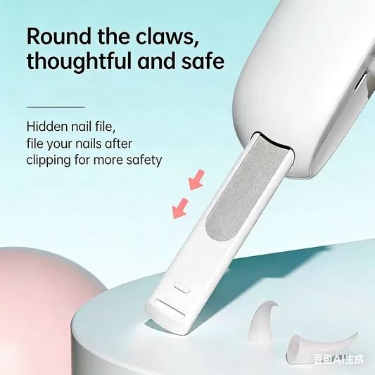 Pet Nail Clipper Kit | Anti-Blood Line Grinder for Cats & Dogs Grooming | Petvelixir