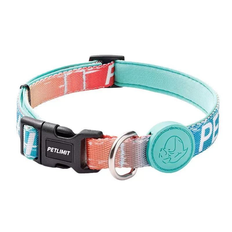 Colorful Dopamine Dog Collar for Small to Large Dogs | Petvelixir